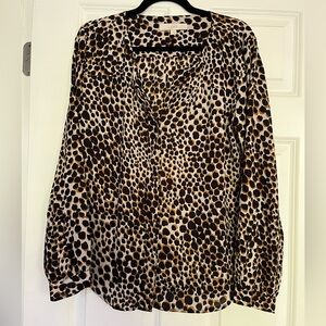 LOFT Leopard Print Women's Blouse